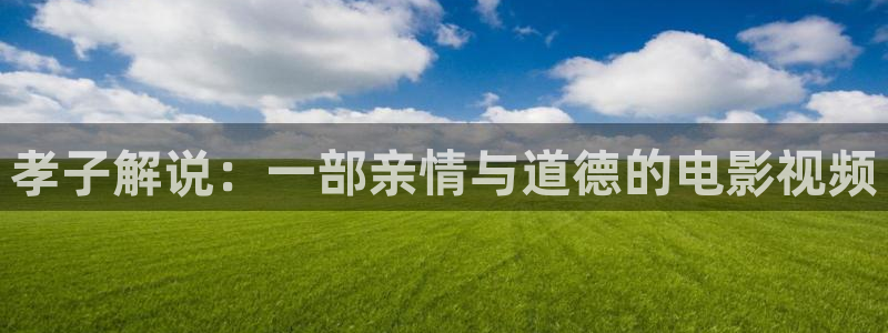 如懿传全集在线观看西瓜：孝子解说：一部亲情与道德的电影视频